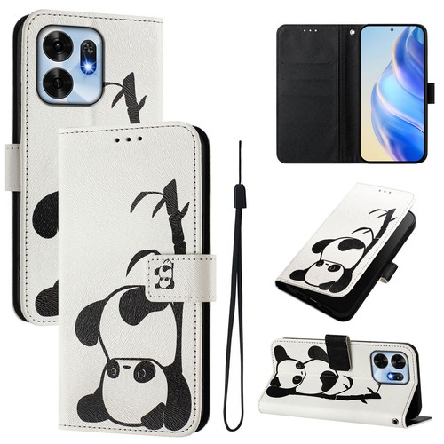 Hot cute little - panda, card