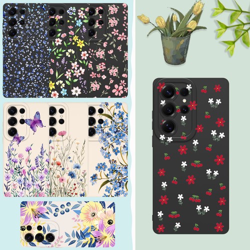Flower bumper silicone case - flower,