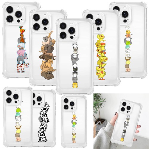 Cute animal pattern tpu - animal,
