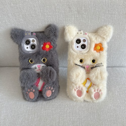 Hot plush cute cat - 3d,